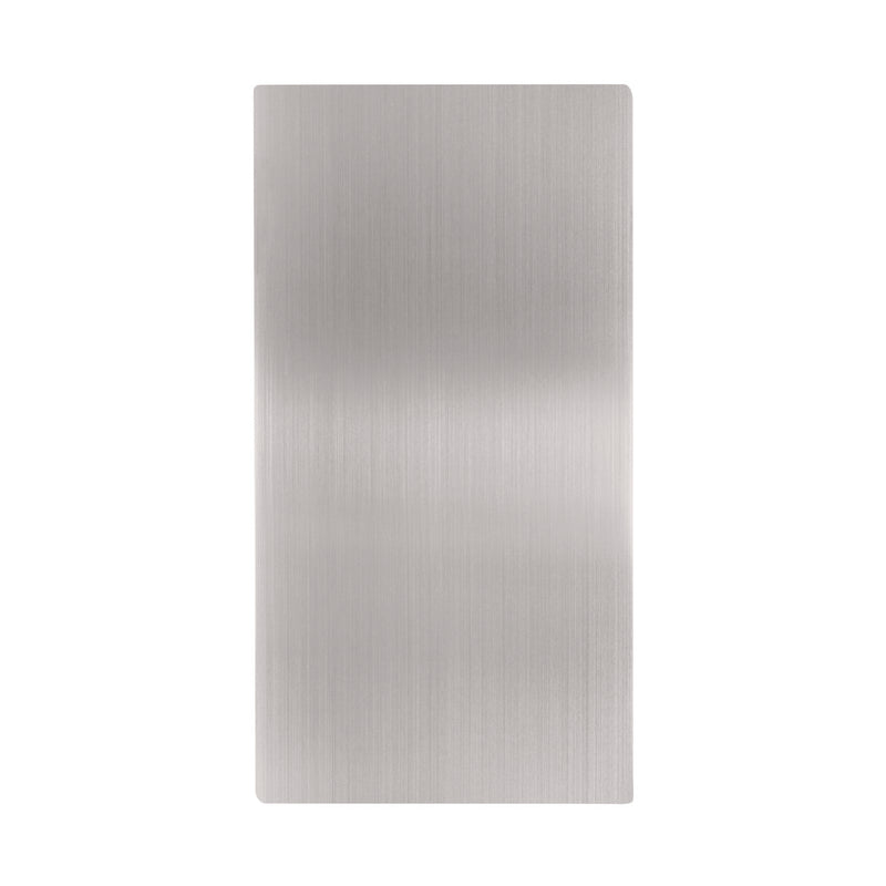 Alpine Industries Commercial Hand Dryer Wall Guard, 0.06 x 15.75 x 31.75, Brushed Stainless Steel (ALHALP400WALLG) Each