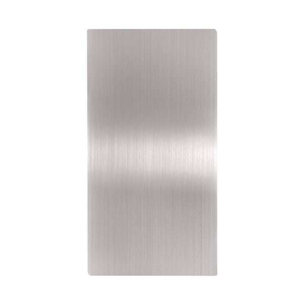 Alpine Industries Commercial Hand Dryer Wall Guard, 0.06 x 15.75 x 31.75, Brushed Stainless Steel (ALHALP400WALLG) Each