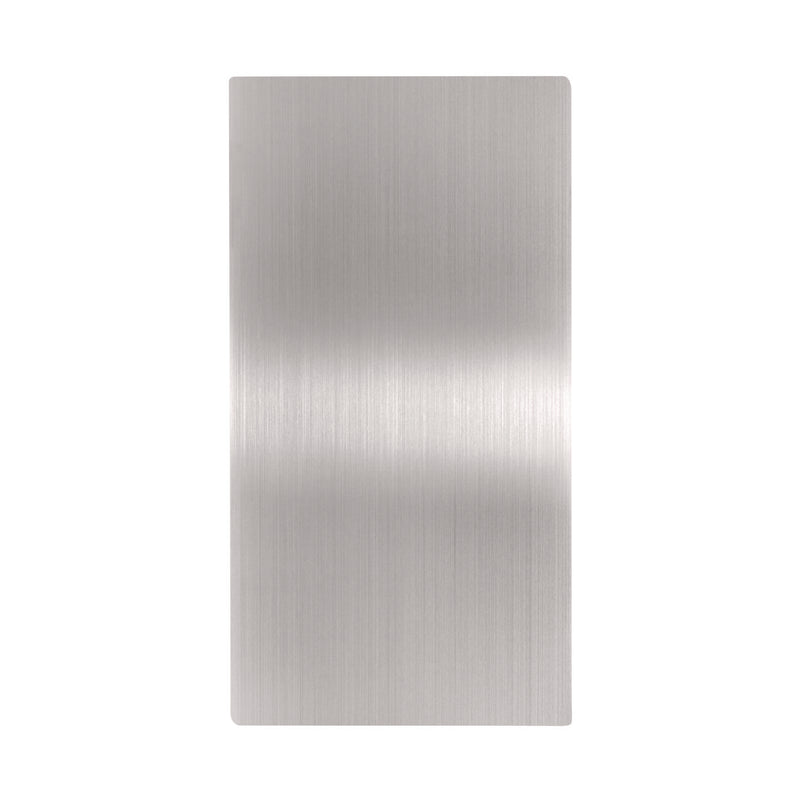 Alpine Industries Commercial Hand Dryer Wall Guard, 0.06 x 15.75 x 31.75, Brushed Stainless Steel (ALHALP400WALLG) Each