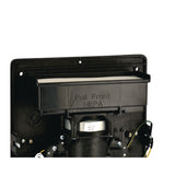 Alpine Industries Willow Commercial 120V Automatic Hand Dryer, 3.93 x 11.25 x 12.63, Stainless Steel, Black (ALHALP40510BLA) Each