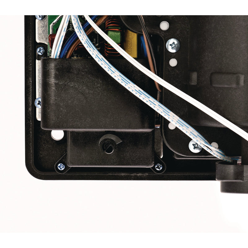 Alpine Industries Willow Commercial 120V Automatic Hand Dryer, 3.93 x 11.25 x 12.63, Stainless Steel, Black (ALHALP40510BLA) Each