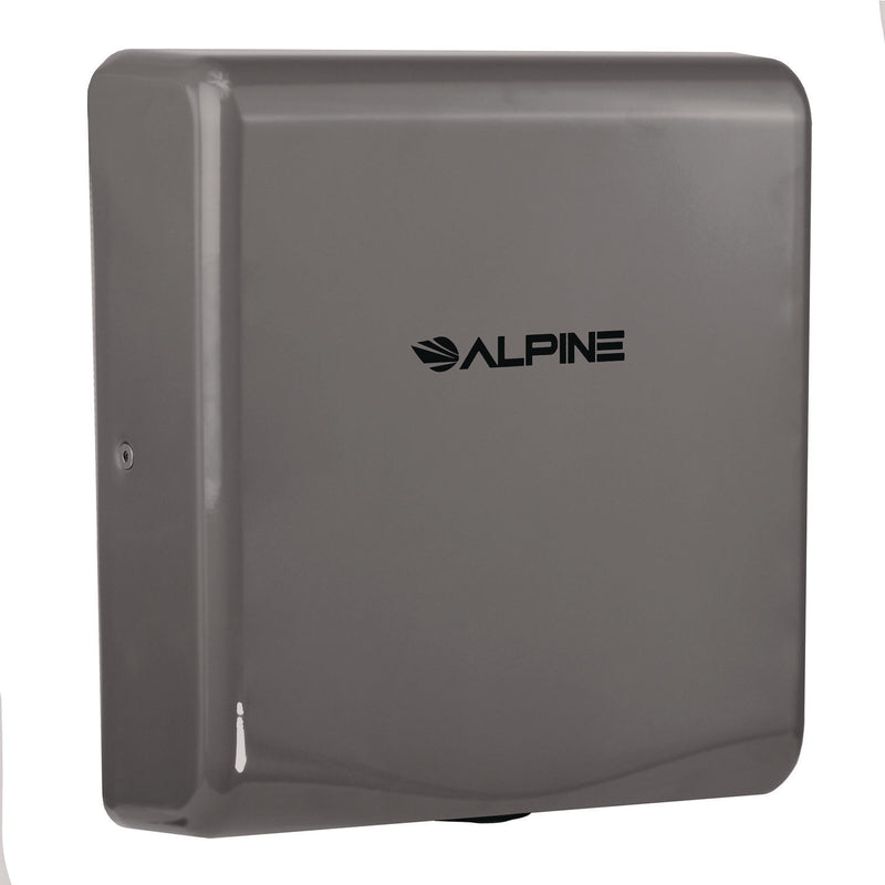 Alpine Industries Willow Commercial 120V Automatic Hand Dryer, 3.93 x 11.25 x 12.63, Stainless Steel, Gray (ALHALP40510GRY) Each