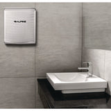 Alpine Industries Willow Commercial 120V Automatic Hand Dryer, 3.93 x 11.25 x 12.63, Stainless Steel, Silver (ALHALP40510SSB) Each