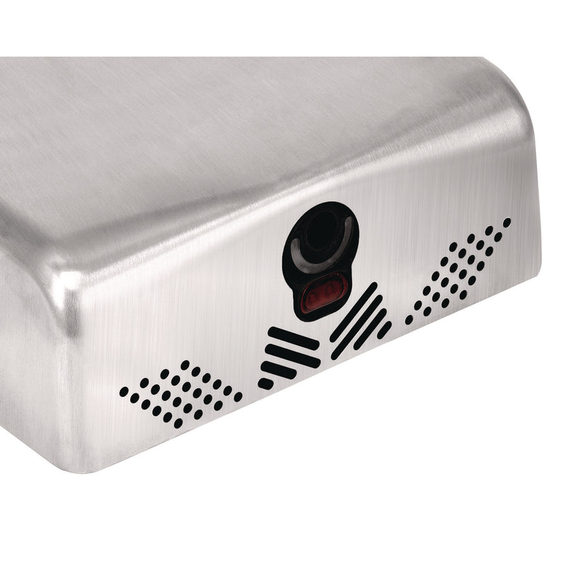 Alpine Industries Willow Commercial 120V Automatic Hand Dryer, 3.93 x 11.25 x 12.63, Stainless Steel, Silver (ALHALP40510SSB) Each