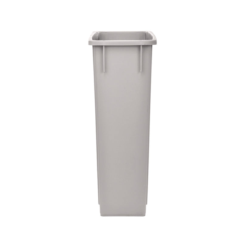 Alpine Industries Slim 23 Gallon Indoor Trash Can, Plastic, Gray (ALH477GRY) Each