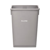 Alpine Industries Slim 23 Gallon Indoor Trash Can, Plastic, Gray (ALH477GRY) Each