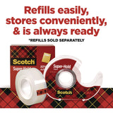 Scotch® Super-Hold Wide Invisible Tape, 1.5" x 18 yds, Crystal Clear (MMM198W) Each