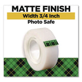 Scotch® Magic Tape Cabinet Pack, 1" Core, 0.75" x 27.7 yds, Clear, 12/Pack (MMM810K12CP) Pack of 12