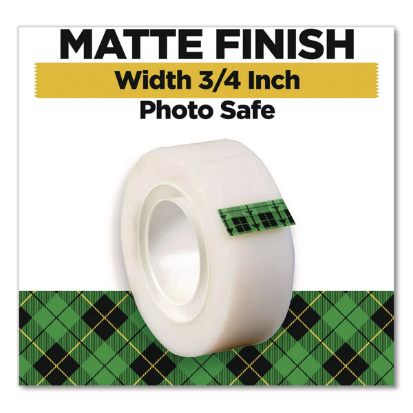 Scotch® Magic Tape Cabinet Pack, 1" Core, 0.75" x 27.7 yds, Clear, 12/Pack (MMM810K12CP) Pack of 12