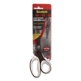 Scotch™ Ultra Edge Titanium Standard Scissors, 8" Long, Black/White (MMM1468TNSMXESF) Each