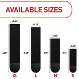 Command™ Picture Hanging Strips, X-Large, Removable, Holds up to 20 lbs per 4 Strips, Black, 4 Strip Pairs (MMM17217BLKES) Each