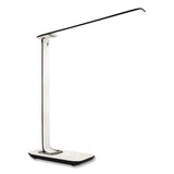 MOUNT-IT! Turcom RelaxaLight Dimmable LED Desk Lamp with USB, Adjustable Neck, 16" to 28.5" High, White (MNITS7005) Each