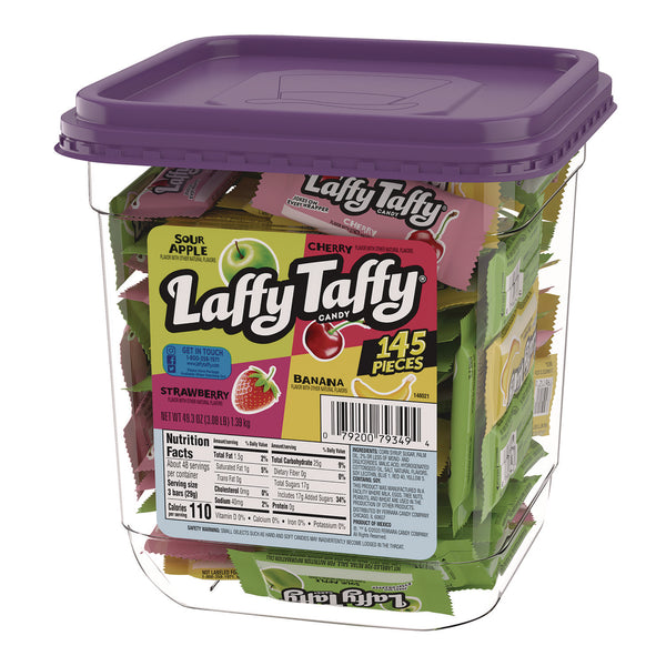 Laffy Taffy Assorted Pack, 49.3 oz Tub (NESFER42356) Each