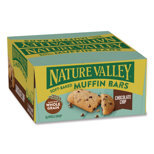 Nature Valley® Chocolate Chip Soft-Baked Muffin Bar, 1.24 oz Bar, 12/Box (NVLGEM20667) Box of 12