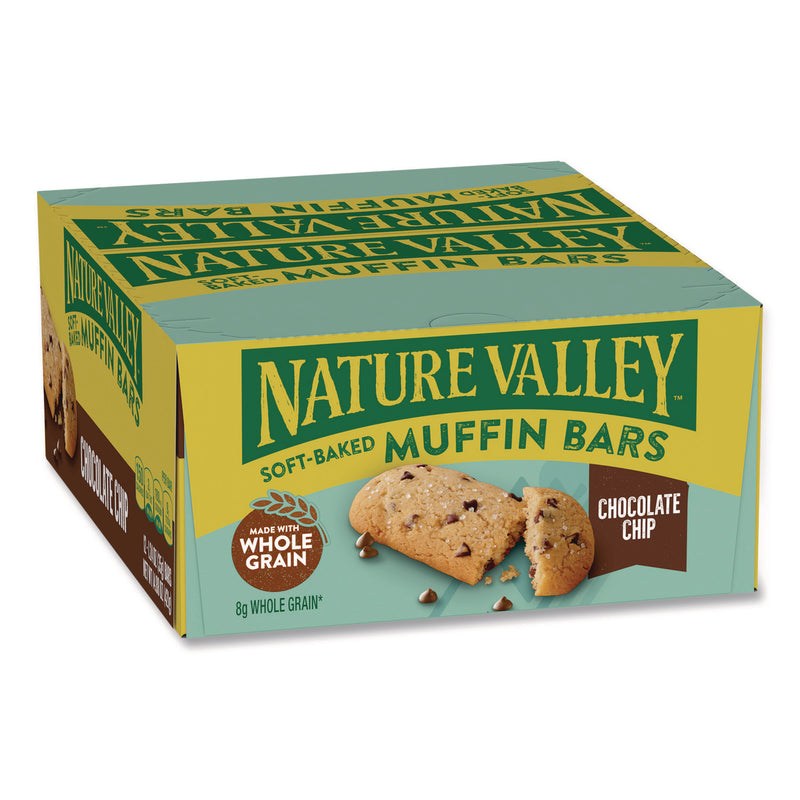 Nature Valley® Chocolate Chip Soft-Baked Muffin Bar, 1.24 oz Bar, 12/Box (NVLGEM20667) Box of 12