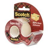 Scotch® Super-Hold Wide Invisible Tape, 1.5" x 18 yds, Crystal Clear (MMM198W) Each