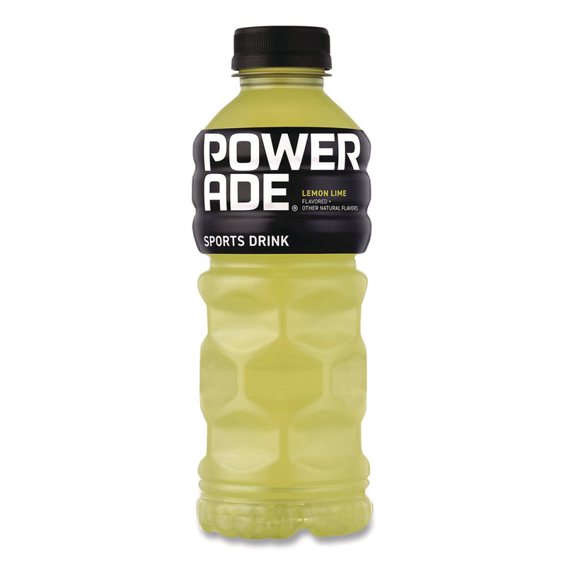 POWERADE® Sports Drink, Lemon Lime, 20 oz Bottle, 24/Pack (POW049000003697) Each