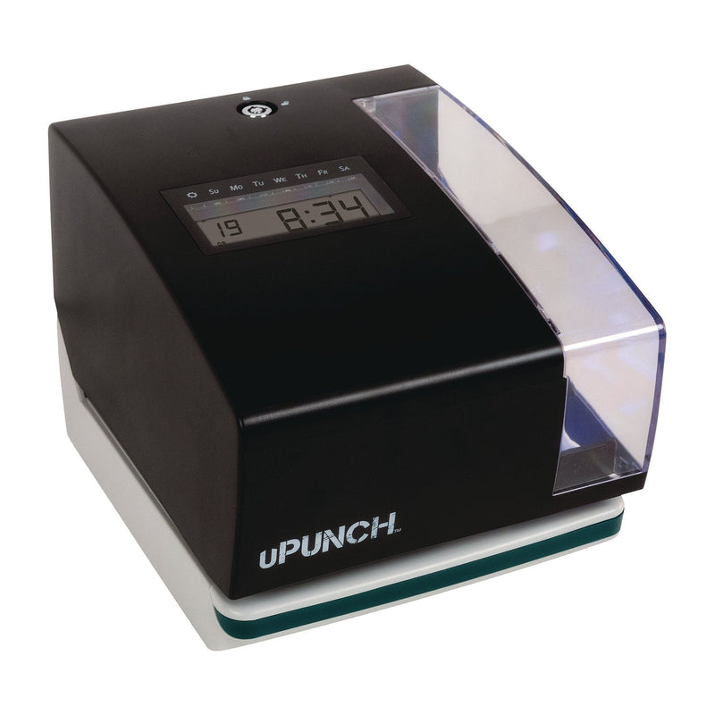 uPunch™ Digital Time Clock and Date Stamp Bundle, Black (PPZPK1100) Each