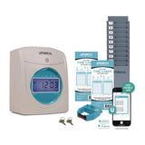 uPunch™ Digital Auto-Align Punch Time Clock Bundle, White (PPZSB1200) Each