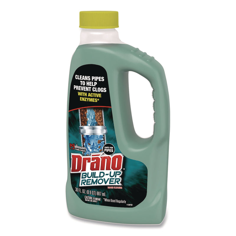 Drano® Buildup Remover Drain Cleaner, 30 oz Bottle (SJN335707) Each