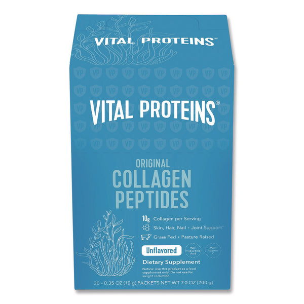 VITAL PROTEINS® Collagen Peptides Powder, Unflavored, 0.3 oz Packet, 20/Box (VTPVVP00539) Each