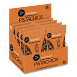 Wonderful® No Shells Smoky Barbecue Pistachios, 2.25 oz Pack, 8/Box (WPSPAR70031) Box of 8