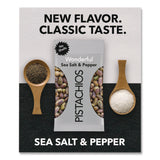 Wonderful® No Shells Sea Salt and Pepper Pistachios, 2.25 oz Pack, 8/Box (WPSPAR70144) Box of 8