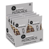 Wonderful® No Shells Sea Salt and Pepper Pistachios, 2.25 oz Pack, 8/Box (WPSPAR70144) Box of 8