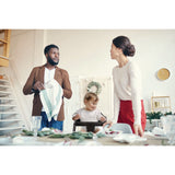 Alpine Industries Wooden Stackable High Chair, Supports Up to 50 lbs, 29.02" h, Espresso, 2/Pack (ALHALP41202ESP) Each