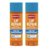 O'Keeffe's® Lip Repair Cooling Lip Balm, 0.15 oz Stick, 2/Pack (GORK1710402) Pack of 2