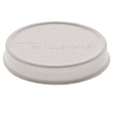 Pactiv Evergreen EarthChoice PFAS-Free Compostable Soup Cup Lid, For 8-16 oz Soup Cups, 4" Diameter, White, Sugarcane, 500/Carton (PCTLMC81216ECBB) Case of 500