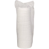 Pactiv Evergreen EarthChoice PFAS-Free Compostable Soup Cup Lid, For 8-16 oz Soup Cups, 4" Diameter, White, Sugarcane, 500/Carton (PCTLMC81216ECBB) Case of 500