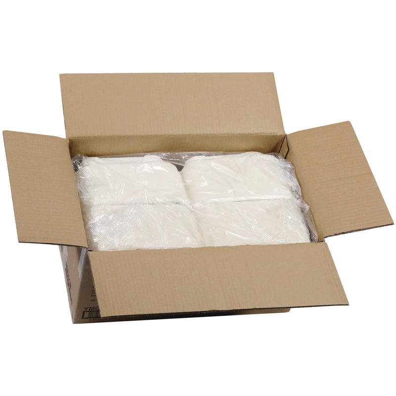 Pactiv Evergreen EarthChoice PFAS Free Compostable Hinged Lid Container, 9 x 9 x 3, White, Sugarcane, 150/Carton (PCTYMCH0901BB) Case of 150