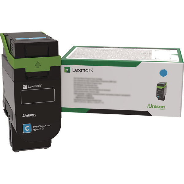 Lexmark™ 75M10C0 Toner, 2,000 Page-Yield, Cyan (LEX75M10C0)