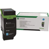 Lexmark™ 75M1HC0 Toner, 8,800 Page-Yield, Cyan (LEX75M1HC0) Each