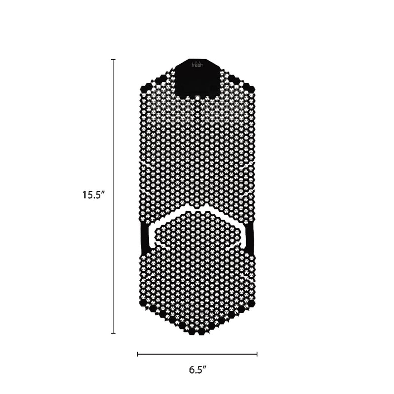 Fresh Products Tsunami, Urinal Screen, Midnight Coast, 5.22 oz, Black, 6/Carton (FRSTSU6MC) Case of 6