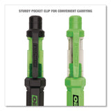 OEMTOOLS® 6-Way Pen-Style Screw/Nut Driver, Phillips/Slotted Bits, Metric Sockets, 5.38" Long, Black/Green, Green/Clear, 4/Pack (GNS22537) Pack of 4