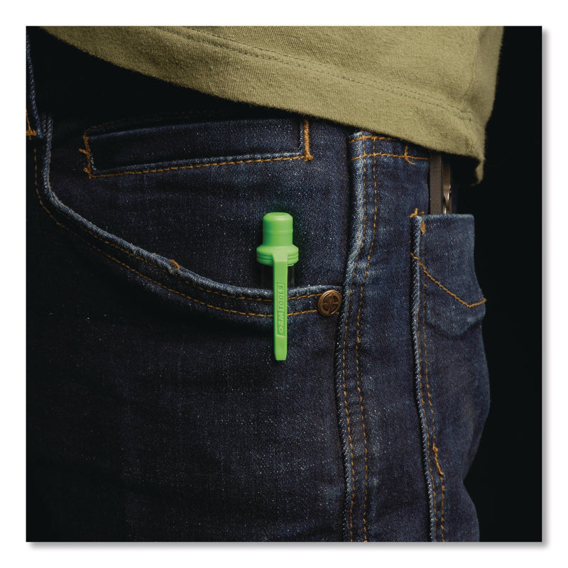 OEMTOOLS® 6-Way Pen-Style Screw/Nut Driver, Phillips/Slotted Bits, Metric Sockets, 5.38" Long, Black/Green, Green/Clear, 4/Pack (GNS22537) Pack of 4