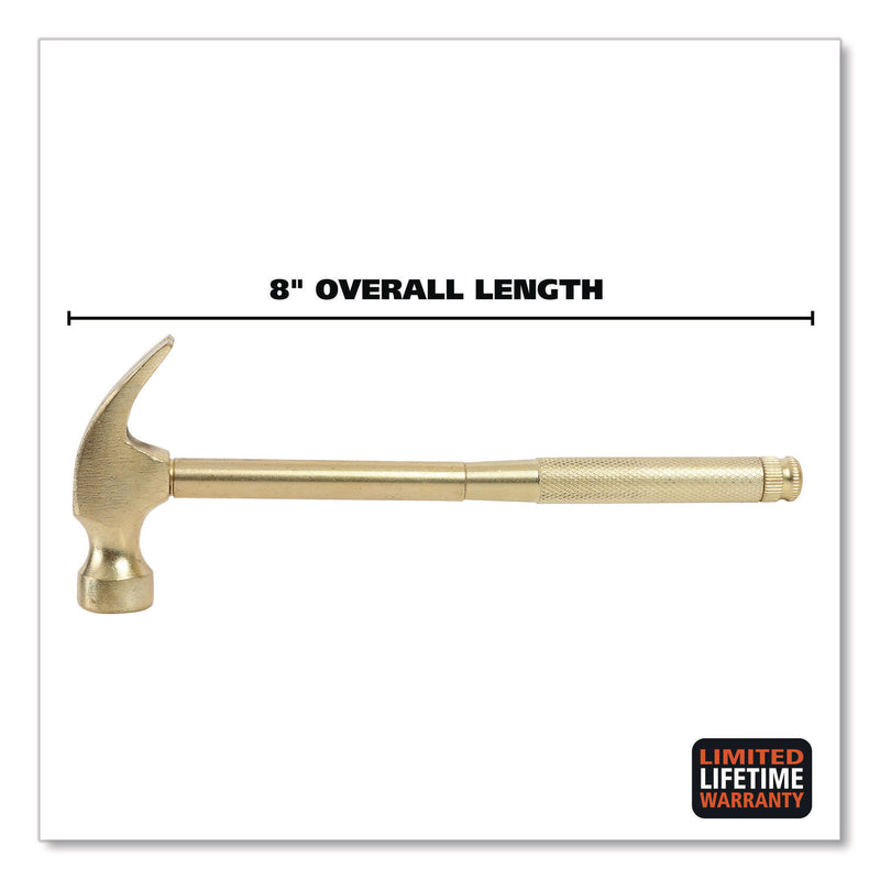 Great Neck® 5-in-1 Carpenter's Hammer with Nesting Handle Containing Four Screwdrivers, 6.5" Long Gold Handle (GNS19006) Each