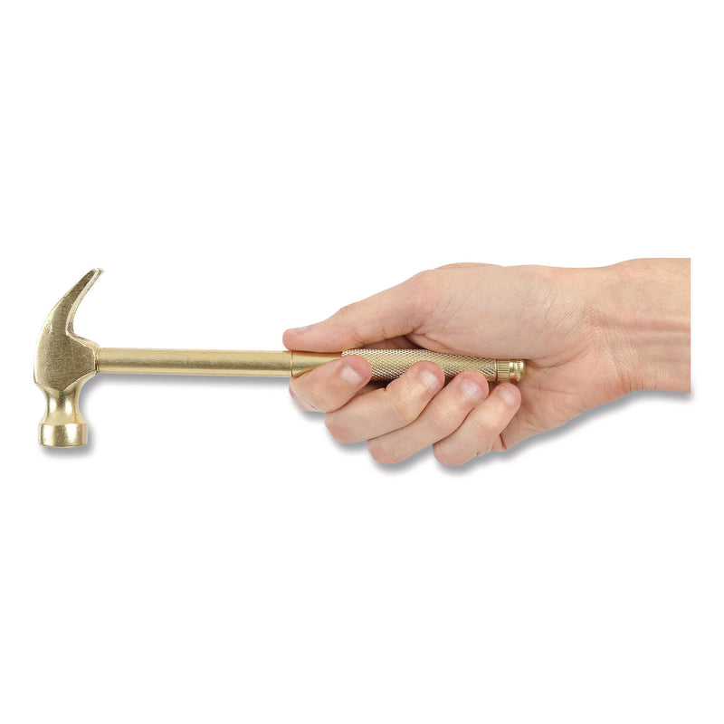 Great Neck® 5-in-1 Carpenter's Hammer with Nesting Handle Containing Four Screwdrivers, 6.5" Long Gold Handle (GNS19006) Each