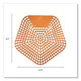 Fresh Products WCBasix Urinal Screen, Mango Mist Scent, Orange, 0.11 oz, 10/Box (FRSWCBX10MGBX) Box of 10