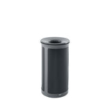Rubbermaid® Commercial ENHANCE Series Waste Receptacle, 33 gal, Metal, Pearl Gray/Umbra Gray (RCP2172852) Each