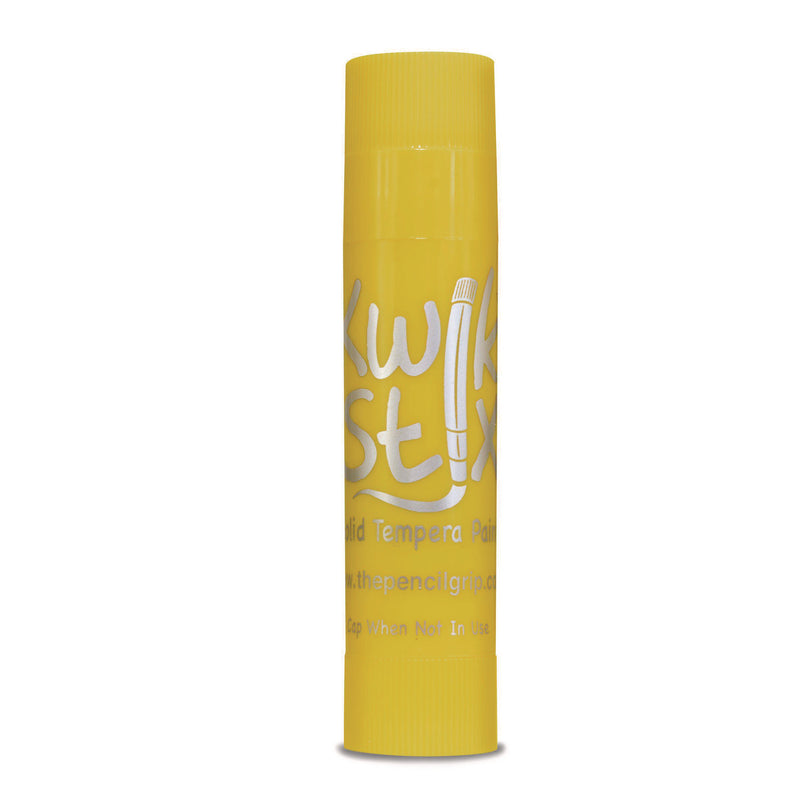 TPG Creations™ Kwik Stix Single Color Pack, 0.7" x 3.5", Yellow, 12/Pack, 12 Packs/Carton (TPG6006012) Case of 12