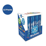 TPG Creations™ Kwik Stix Single Color Pack, 0.7" x 3.5", Light Blue, 12/Pack, 12 Packs/Carton (TPG6007012) Case of 12