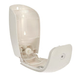 Alpine Industries Surface Mounted Soap and Hand Sanitizer Dispenser, 27 oz, 4.1 x 4.6 x 9.6, White (ALHALP425WHI) Each
