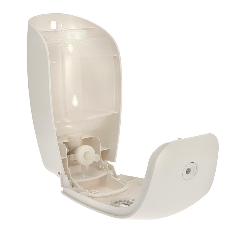 Alpine Industries Surface Mounted Soap and Hand Sanitizer Dispenser, 27 oz, 4.1 x 4.6 x 9.6, White (ALHALP425WHI) Each