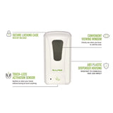 Wall Mount Automatic Foam Hand Sanitizer and Soap Dispenser, 40 oz, 4.48 x 6 x 11.1, White (ALHALP430F) Each