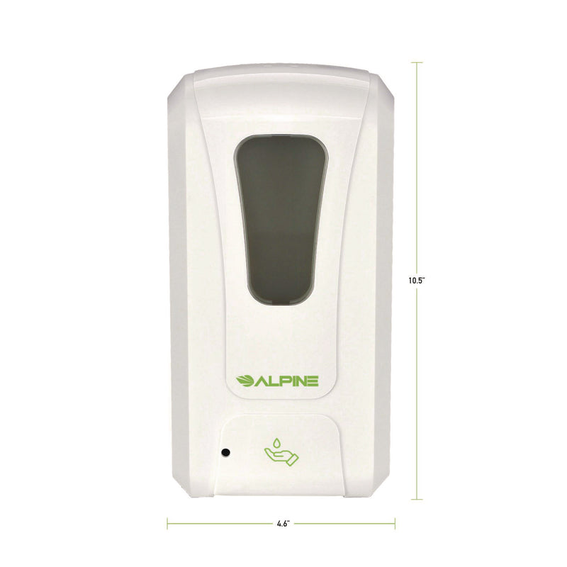 Wall Mount Automatic Foam Hand Sanitizer and Soap Dispenser, 40 oz, 4.48 x 6 x 11.1, White (ALHALP430F) Each