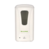 Alpine Industries Automatic Foam Hand Sanitizer/Soap Dispenser with Floor Stand, 40 oz, 4.48 x 6 x 45, White (ALHALP430FS) Each