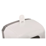 Alpine Industries Wall Mount Automatic Gel Hand Sanitizer/Soap Dispenser with Drip Tray, 40 oz, 4.48 x 6 x 18.1, White (ALHALP430LT) Each